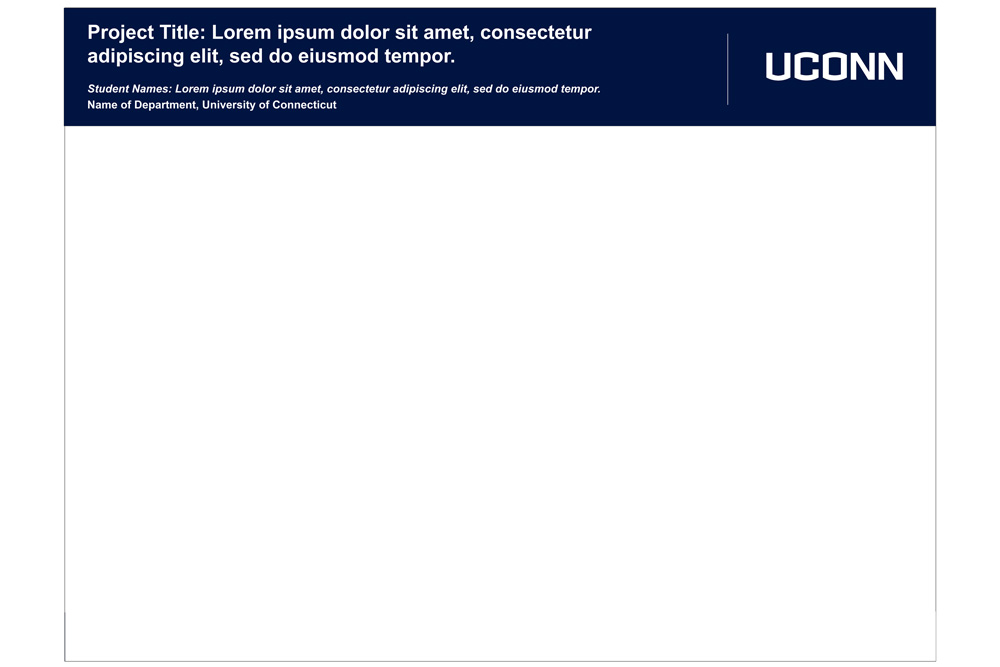 UConn Research Poster example