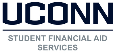 UConn Student Financial Aid Services stacked logo