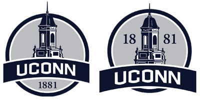 1881 UConn alternative badges