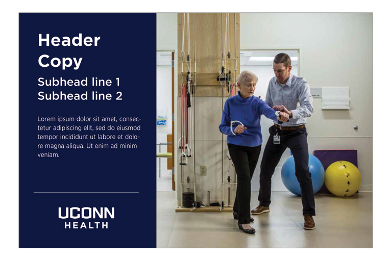 6x9 UConn Health postcard template