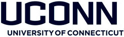 UConn wordmark that has had positioning of words changed.