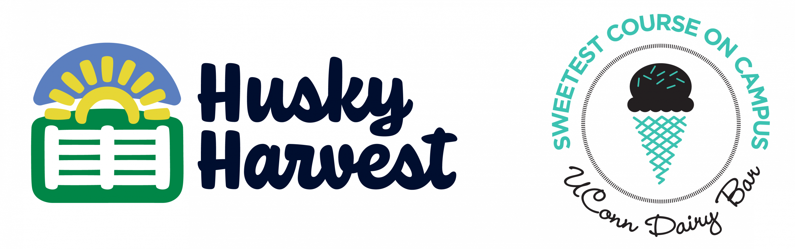 UConn Husky Harvest and Sweetest Course on Campus UConn Dairy Bar examples of extended UConn brands