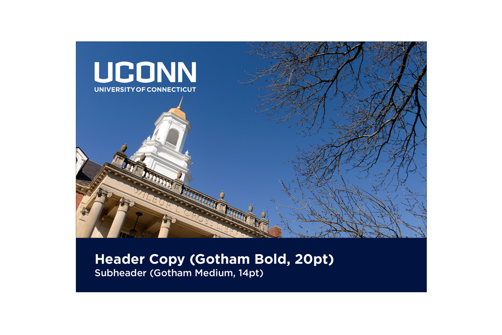 UConn 5x7 pamphlet example
