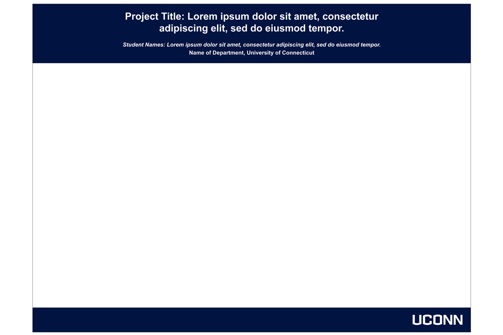 UConn Research poster example