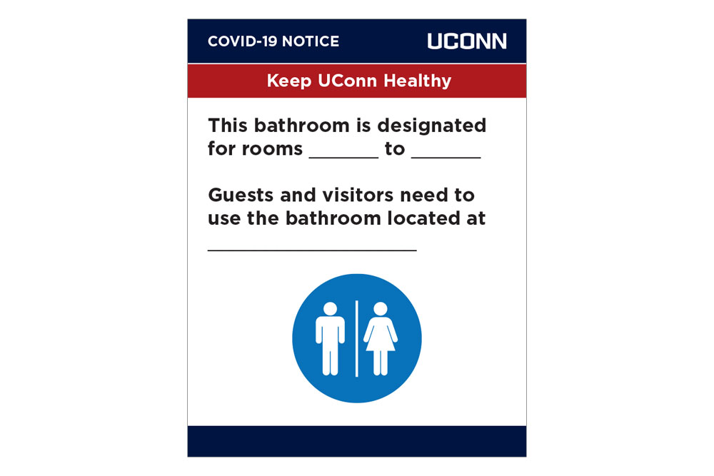 family bathroom sign